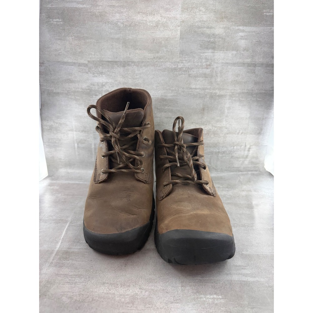 LL Bean Men Stonington Chukka Boots Brown Leather 270750 Size 11.5 M